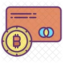 Bitcoin Card Payment  Icon