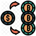 Bitcoin Chart  Icon