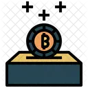 Bitcoin Donation  Icon