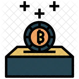 Bitcoin Donation  Icon