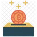 Bitcoin Donation Benefit Benefits Icon