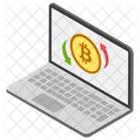 Bitcoin Exchange Bitcoin Trading Digital Marketplace Icon