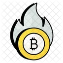 Fuego bitcoin  Icono