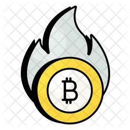 Fuego bitcoin  Icono