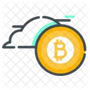 Clima Para Ganar Bitcoins Ganar Bitcoins Blockchain Icono