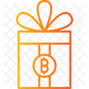 Bitcoin Gift  Icon