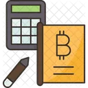 Bitcoin Ledger  Icon