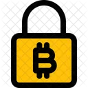 Bitcoin Lock Icon