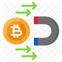 Bitcoin Magnet  Icon