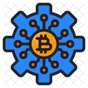 Bitcoin Management  Icon