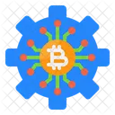 Bitcoin Management  Icon