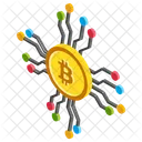 Bitcoin Network Bitcoin Club Digital Currency Icon