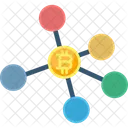 Bitcoin network  Icône