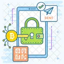 Digital Key Encryption Key Access Key Icon