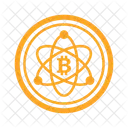 Bitcoin science symbol  Icône