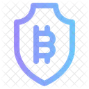 Bitcoin Shield  Icon