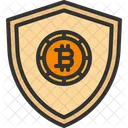 Bitcoin Shield  Icon