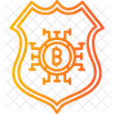 Bitcoin Shield  Icon