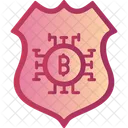 Bitcoin Shield  Icon