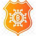 Bitcoin Shield  Icon