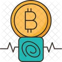 Bitcoin Signature  Icon