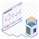 Bitcoin Infographics Blockchain Analytics Bitcoin Statistics アイコン