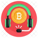 Bitcoin Helpline Bitcoin Support Bitcoin Services アイコン