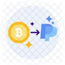 Bitcoin To Paypal Paypal Bitcoin Icon