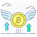 Bitcoin Value  Icon