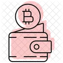 Blockchain Color Shadow Thinline Icon Symbol