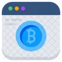 Bitcoin Website  Icon