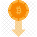 Bitcoin Withdraw  Icon