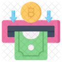 Bitcoin Withdraw  Icon