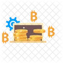 Bitcoin-Hersteller  Symbol