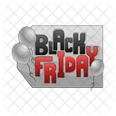 Black Friday Discount Sale Icon