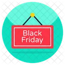 Black Friday Board  Icon