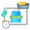 Black Friday Sale  Icon