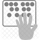 Blindness Blind Braille Icon