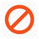 No Entry Sign Icon