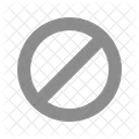 No Entry Sign Icon