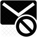 Block Cancel Email Icon