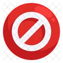 Block Stop Ban Icon