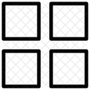 Block Grid View Icon