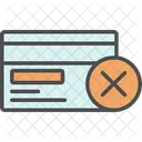 Block Credit Card  Icon