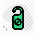 Block Door Hanger  Icon