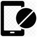 ブロックされた電話  アイコン