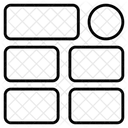 Header Website Wireframe Icon