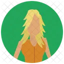 Blond woman  Icon