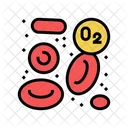 Blood Oxygen Color Icon