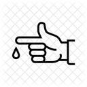 Blood Analysis Measurement Icon